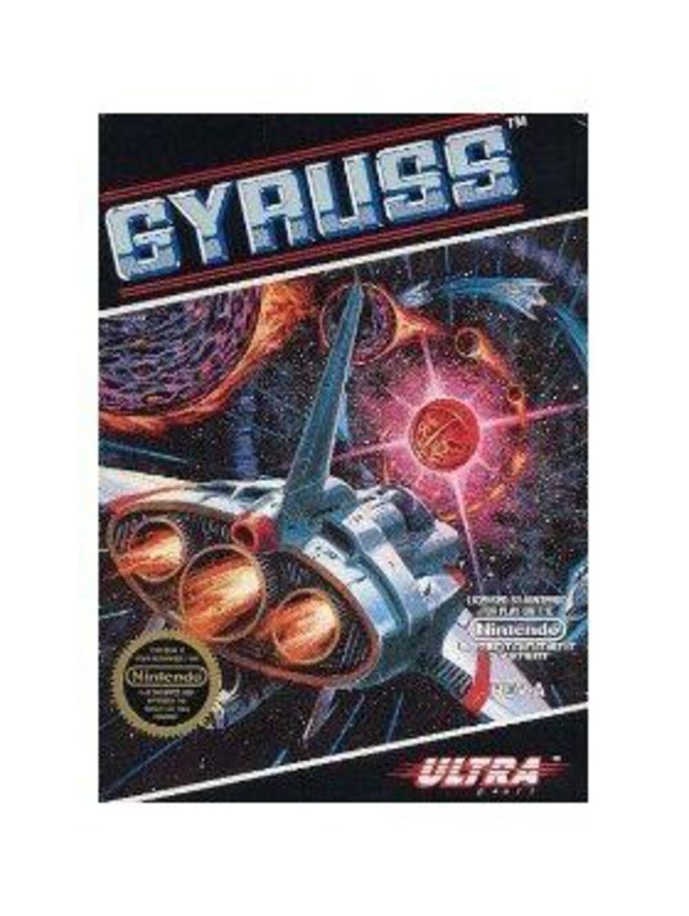 Gyruss for Nintendo NES - Cartridge Only Untested SE2